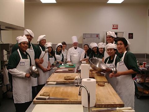 cooking students school culinary