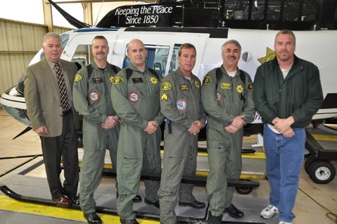 Sheriff’s Aviation Unit Receives Night Vision Award