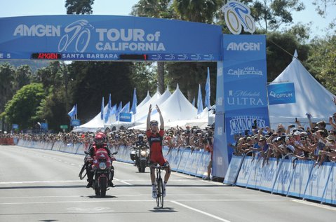 Taylor Phinney wins Stage 5 of the Amgen Tour