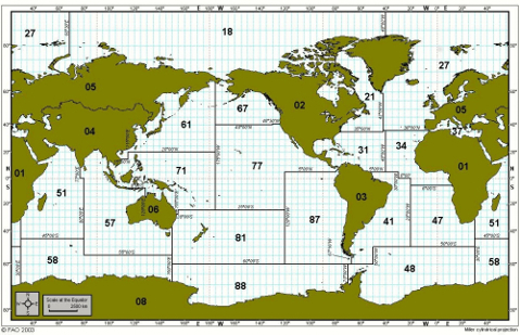 High Seas Sector Map ENH 
