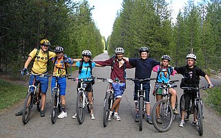 Teaming biking with learning, Santa Barbara Middle School students take it on the road at least twice a year.