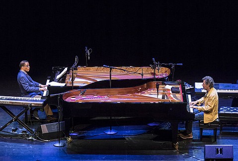 UCSB Arts & Lectures - Herbie Hancock & Chick Corea 3/22/15 Granada Theatre