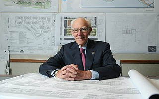 Michael Towbes in his Santa Barbara office (Feb. 5, 2015).