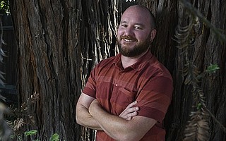 Matt Kettmann at his home