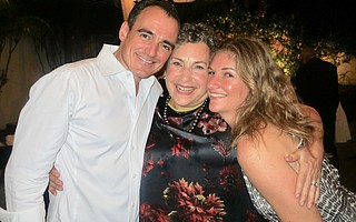 Union Tanguera Artistic Director and dancer Esteban Moreno, SUMMERDANCE Executive Director Dianne Vapnek, and Kate Weare Company choreographer Kate Weare.