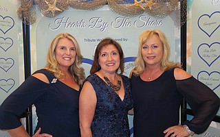 Event Chair and Boardmember Sarah Jaimes, Executive Director Monica Merryman, and Business Development Director Angela Miller-Bevan.