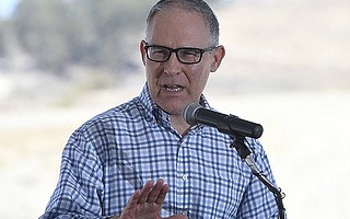 U.S. Environmental Protection Agency (EPA) Administrator Scott Pruitt (pictured) visited Casmalia Resources Superfund Site with EPA Pacific Southwest Regional Administrator Mike Stoker to announce a final cleanup plan for contaminated soil and groundwater estimated to take five years and cost approximately $60 million. (June 28, 2018).