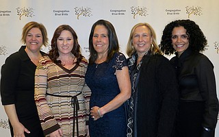Event Co-chairs Elizabeth Gaynes (CBB executive director), Bethy Fineberg, Marcy Wimbish, Diane Zipperstein, and Liat Wasserman