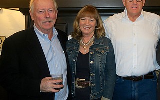 Jim Poett (Rancho San Julian), CEO Nita Vail, and Event Cohost Eric Hvolboll (La Paloma Ranch)