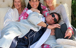 SBIFF Boardmembers and Education Committee Members: Mimi deGruy, Robin Himovitz, Lisa Solana, and (front) Chris Lancashire