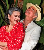 Franca Barchiesi (Ana) and Rudolph Willrich (Charles) are having a secret affair in <em>The Clean House</em>.