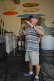 What Goes Up: Explaining the delicate nature of grapes, Jaffurs owner Craig Jaffurs takes a timeout from the nonstop work of harvest season to expound on the power of gravity in the barreling process.