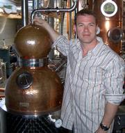 According to New Orleans microbiologist and absinthe expert Ted Breaux (above), his company's product Lucid is the "first genuine absinthe to be approved for distribution in the United States since 1912." There are at least two other liquors using true wormwood, however, and likely will be many more competitors in the years to come.
