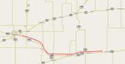 Though only a handful of miles from Dodge City to Greensburg, it was one of the most interesting, and sad, parts of the trip