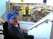 Phil Womble overlooks his Hall of Champions, which was dedicated this weekend during the All Gaucho Reunion.