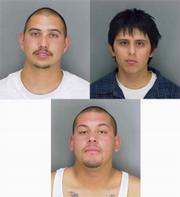 Clockwise from top left: Robert Joseph Martinez, Carlos Diaz, Emilio Mora