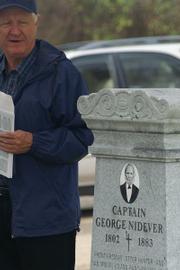 History buff and grave registration officer Alex Gryzwacki describes how he found Nidever's tomb.