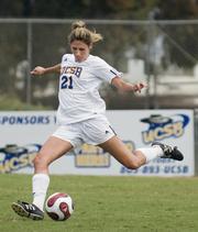 Genelle Ives is the leading scorer for the UCSB women's soccer team, which has earned a bid to the NCAA tournament for the first time in 17 years.