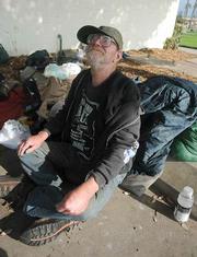 Rodney Ewing, 57, states he's grateful for the help, that he welcomes the TB check, and that the McDonald's coupons offered to him should go to someone that "really needs it".
