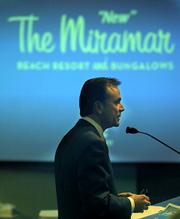Mister Miramar: Developer Rick Caruso got what he wanted from the Board of Supervisors on Tuesday, a 4-1 vote denying an appeal that would've halted his plans for a five-star Miramar Hotel.