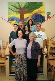 The staff of the Women's Free Shelter Clinic, which opened for business on December 12.