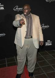 Actor and SBIFF 2009 film juror Gary Anthony Williams makes it clear that "Oh, you're going to want a photo of me."