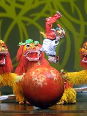 The Peking Acrobats brought their stunning gymnastic skills to the Granada last Friday night.