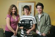 L to R Lauren Parsons (actress), Robert Johnson (DP/ cinema photographer), and Miles Dixon (director/actor)