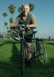 <strong>Two-wheeler:</strong> Ralph Fertig, president of the Santa Barbara Bicycle Coalition, said his organization does an annual survey of bicycling traffic in the City of Santa Barbara, and in June it showed a 16-percent increase in the number of riders over the previous four years.