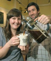 Julia Mayer and Todd Stewart opened up French Press, on the corner of State and Figueroa streets, in late 2009.