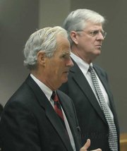 Feb. 22, 2010 Defense attorneys Larry Powell and Sam Eaton appeared in court and pleaded not guilty on behalf of defendants Craig Ilenstine and Dana Larsen respectively.