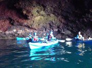 Santa Barbara Adventure Company's guided tour of Painted Cave and other Santa Cruz Island sea caverns