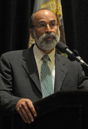 <strong>DRILLING PATROL:</strong> Bureau of Ocean Energy Management, Regulation and Enforcement’s honcho Michael Bromwich (pictured), was in town this week as the newly formed agency works to gather testimony in hopes of revamping safety protocols and requirements for ocean-bound oil harvesting in the United Sates.