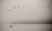 Saturday's Chumash tomol crossing (from Channel Islands Harbor in Oxnard to Santa Cruz Island)