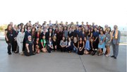 SBCC inducted 77 new members into Phi Theta Kappa. Superintendent/President Dr. Andreea Serban (center) made congratulatory remarks at the ceremony.