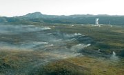 VANDENBERG AIR FORCE BASE, Calif.
Shrubbery burns on the southern part of base here Thursday, October 28, 2010.