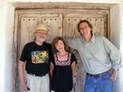 Santa Barbara’s three Poet Laureates in a photo taken for California Arts Day 2009; Barry Spacks, 2005-2007; Perie Longo, 2007-2009; and current Poet Laureate David Starkey, 2009-2011.