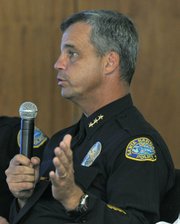 <strong>ARSENAL ADDITION:</strong> After more than a year of research and analysis, Santa Barbara city police have embraced the controversial gang injunction as a way to combat gang violence. “It’s not a magic bullet. It will not make gangs disappear,” cautioned Assistant Police Chief Frank Mannix. “But it will give us more leverage.”