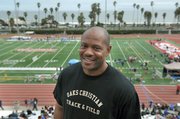 Maurice Greene, the former world record holder in the 100-meter dash, was in the house Saturday