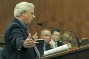 Loren Sharp, director of technical services at the Diablo Canyon Power Plant, addresses the Santa Barbara County Supervisors