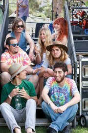 Santa Barbara's Sprout (clockwise from top left: Colin Shepherd, Erin Chapin, Caitlin Gowdey, Zach Doiron, Geoff Levy, Stephen Desrochers, and Scott Foreman) plays SOhO Wednesday, August 31.