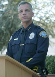 <strong>EBB AND FLOW:</strong> Violent crime has notably declined two years in a row, according to Assistant Santa Barbara Police Chief Frank Mannix, while property crimes are on the rise.