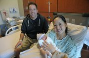 Jake Neel, born 7 lbs. 4 oz. at 5:33 p.m. Feb. 11, with mom Quy and dad Jay was the last baby born in the original Cottage facility,