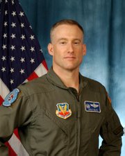 U.S. Stealth pilot Dale Zelko, who survived being shot down over Serbia on March 27, 1999.