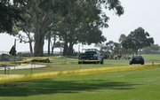 Santa Barbara police search Shoreline Park for evidence in the suspicious death of Christopher Marks (September 27, 2012)