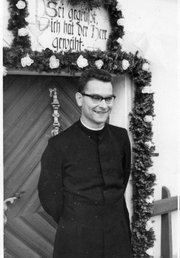 <b>CAREER OF KARL:</b> After growing up on an Austrian farm, Karl Hutterer entered the Catholic priesthood.