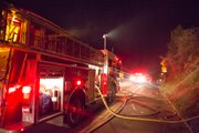 At least seven Santa Barbara City engine crews responded to the fire and were able to knock down the flames quickly.