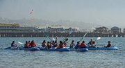 McKinley Elementary School students participate in the program called From Side Streams to Sea: The Health of a Watershed