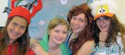 Sebastian the Crab (Lara Kostruba, 9th grade), Flounder (Hazel Brady, 8th grade), Ariel (Lottie Johnston, 10th grade), Scuttle (Lia Millar, 10th grade)
