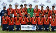 <b>BOUND FOR GLORY:</b> “The majority of these young men will play in college,” Coach Rudy Ybarra said of his winning team members, pictured above after becoming 2013 regional champs.
